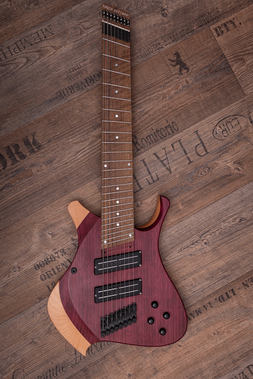 G8 guitar concept – pine, plumwood, maple, walnut